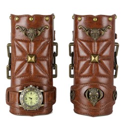 leather arm bracer