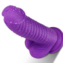 realistic dildo with strong suction cap